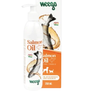 Weego Óleo de salmão para cães e gatos